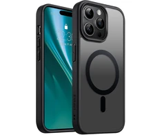 Dėklas Telforceone Etteri Matt Mag Apple iPhone 14 Pro 6.1" juoda spalva