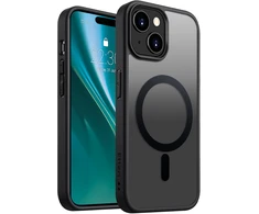 Dėklas Telforceone Eteri Matt Mag Apple iPhone 15 6.1" juoda spalva