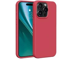 Etteri Telforceone silikoninis dėklas, skirtas Apple iPhone 15 Pro Max 6.7" aviečių
