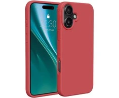 Dėklas Telforceone Etteri Silicone Apple iPhone 16 6,1" raspberry