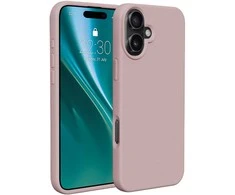 Dėklas Telforceone Etteri Silicone Apple iPhone 16 Plus 6,7" rožinės spalvos