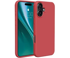 Telforceone silikoninis dėklas, skirtas Apple iPhone 16 Plus 6.7" aviečių