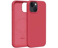 Telforceone Etteri silikoninis dėklas Apple iPhone 13 6.1" aviečių
