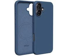 Dėklas Telforceone Etteri Silicone Mag Apple iPhone 16 6,1" mėlynos spalvos