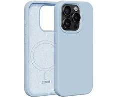 Dėklas Telforceone Etteri Silicone Mag Apple iPhone 15 Pro 6,1" žydros spalvos