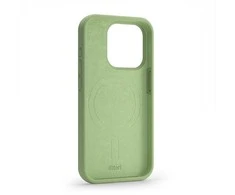 Dėklas Telforceone Etteri Silicone Mag Apple iPhone 12 / 12 Pro 6,1" šviesiai žalios spalvos
