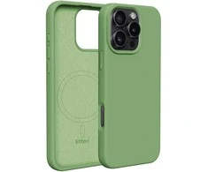 Dėklas Telforceone Etteri Silicone Mag Apple iPhone 16 Pro Max 6,9" šviesiai žalios spalvos