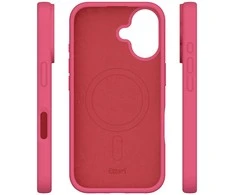 Etteri silikoninis Mag dėklas, skirtas iPhone 16 Plus 6,7" aviečių spalvos