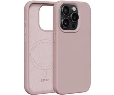 Dėklas Telforceone Etteri Silicone Mag Apple iPhone 15 Pro 6,1" rožinės spalvos