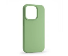 Dėklas Telforceone Etteri Silicone Mag Apple iPhone 12 / 12 Pro 6,1" šviesiai žalios spalvos