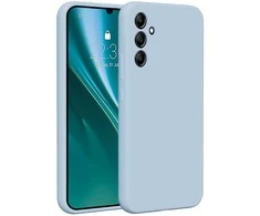 Dėklas Telforceone Etteri Silicone Samsung Galaxy A34 5G žydros spalvos