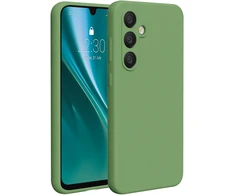 Etteri silikoninis dėklas Samsung Galaxy S24 FE šviesiai žalias