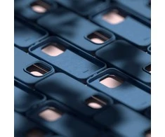 Dėklas Telforceone Etteri Silicone Xiaomi Redmi Note 13 5G mėlynos spalvos