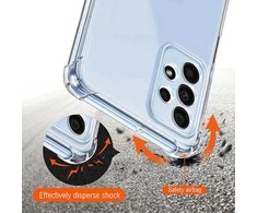 Dėklas Topt Clin Anti Shock 1,5mm skirtas Xiaomi Redmi 14C skaidrus