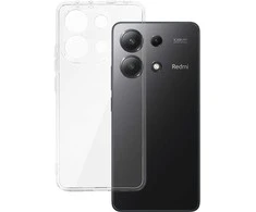 Topt Back dėklas 2 mm Perfect skirtas Xiaomi Redmi Note 13 4G skaidrus