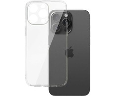 Dėklas Topt Galinis dangtelis 2 mm idealiai tinkantis iPhone 15 Pro Max skaidrus
