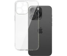 Dėklas Topt Galinis dangtelis 2 mm idealiai tinkantis Apple iPhone 15 Pro skaidrus