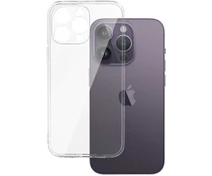 Dėklas Topt Galinis dangtelis 2 mm idealiai tinkantis Apple iPhone 14 Pro Max skaidrus