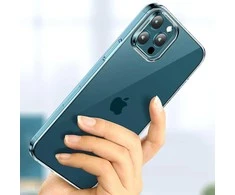Dėklas Toptel Topt Galinis dangtelis 2 mm idealiai tinkantis Apple iPhone 12 Pro skaidrus