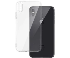 Dėklas Topt Galinis dangtelis 2 mm idealiai tinkantis Apple iPhone X/XS (5,8″) skaidrus