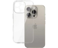 Dėklas Topt Galinis dangtelis 2 mm idealiai tinkantis Apple iPhone 16 Pro Max skaidrus