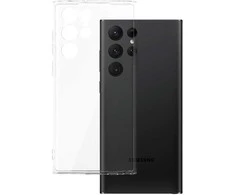 Dėklas Topt Galinis dangtelis 2 mm, idealiai tinkantis Samsung Galaxy S22 Ultra, skaidrus