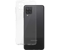 Dėklas Topt Galinis dangtelis 2 mm idealiai tinkantis Samsung Galaxy A12 skaidrus