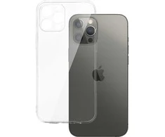 Dėklas Topt Galinis dangtelis 2 mm idealiai tinkantis Apple iPhone 12 Pro skaidrus