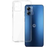 Dėklas Topt Galinis dangtelis 2 mm idealiai tinkantis Motorola Moto G14 skaidrus