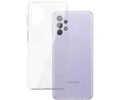 Dėklas Topt Galinis dangtelis 2 mm idealiai tinkantis Samsung Galaxy A32 5G skaidrus