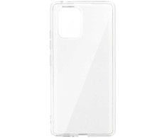 Dėklas Topt Galinis dangtelis 2 mm idealiai tinkantis Samsung Galaxy S10 Lite skaidrus