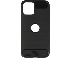 Dėklas Topt Galinis dangtelis CARBON skirtas Apple iPhone 12 Pro Max juodos spalvos