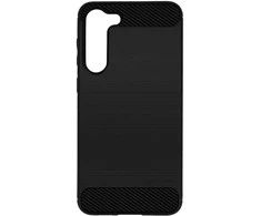 Dėklas Topt Galinis dangtelis CARBON skirtas Samsung Galaxy S23 Plus juodos spalvos