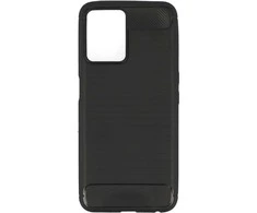 Dėklas Galinis dangtelis CARBON skirtas Realme 9 Pro/9 5G juodos spalvos