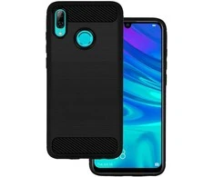 Dėklas Topt Galinis dangtelis CARBON skirtas Huawei P Smart 2019 juodos spalvos