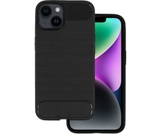 Dėklas iLike Topt Galinis dangtelis CARBON skirtas Apple iPhone 14 juodos spalvos