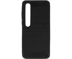 Dėklas Topt Galinis dangtelis CARBON skirtas Xiaomi MI 10/MI 10 Pro juodos spalvos