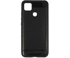 Dėklas Topt Galinis dangtelis CARBON skirtas Xiaomi Redmi 10A juodos spalvos