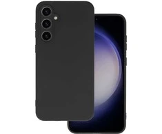 Dėklas Topt Galinis dangtelis Matinis skirtas Samsung Galaxy S23 FE juodos spalvos