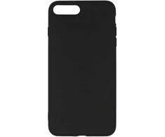 Topt Riposo Dėklas „Matinis'' įvairiems telefonų modeliams, juodas IPHONE 7+/8+