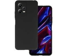 Dėklas Topt Galinis dangtelis Matinis skirtas Xiaomi Redmi Note 12 5G/Poco X5 juodos spalvos