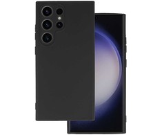 Dėklas Toptel Topt Galinis dangtelis Matinis skirtas Samsung Galaxy S24 Ultra juodos spalvos