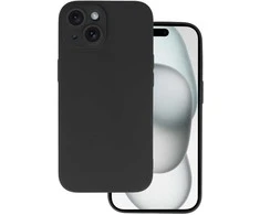 Dėklas Topt Galinis dangtelis Matinis skirtas Apple iPhone 15 juodos spalvos