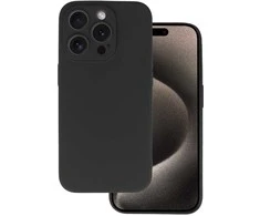 Dėklas Topt Galinis dangtelis Matinis skirtas Apple iPhone 16 Pro juodos spalvos