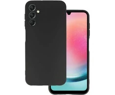 Topt Back dėklas Matinis skirtas Samsung Galaxy A25 5G juodos spalvos
