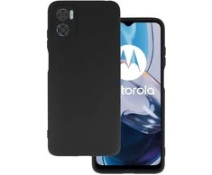 Dėklas Topt Galinis dangtelis Matinis skirtas Motorola E22/E22I juodos spalvos
