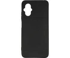 Dėklas Topt Galinis dangtelis Matinis skirtas Xiaomi Poco M5 juodos spalvos