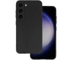 Dėklas iLike Topt Galinis dangtelis Matinis skirtas Samsung Galaxy S23 juodos spalvos