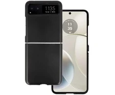 Dėklas Topt Galinis dangtelis Matinis skirtas Motorola Razr 40 5G juodos spalvos