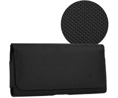 Dėklas Topt HIT Belt Holster (SIZE XL) skirtas Apple iPhone 15 Pro Max/Samsung A54 5G/A52/S24 Plus/S20 FE design 2 juodas (167×83 mm)